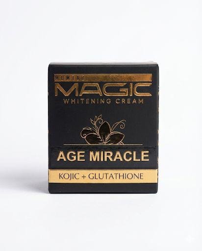new kojic + glutathione age miracle mumtaz magic whitening cream